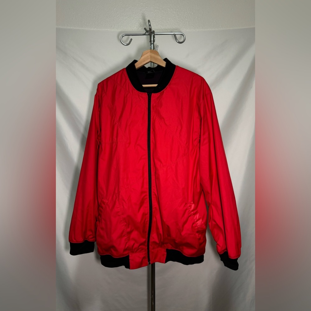 Vintage Nike Red Bomber Jacket